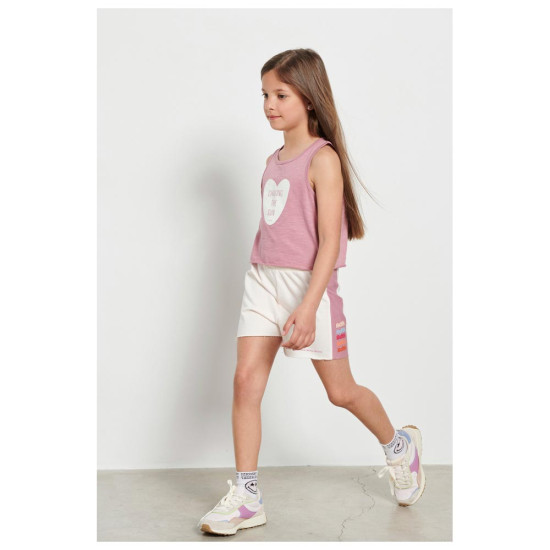 Bodytalk Παιδική αμάνικη μπλούζα Crop Top